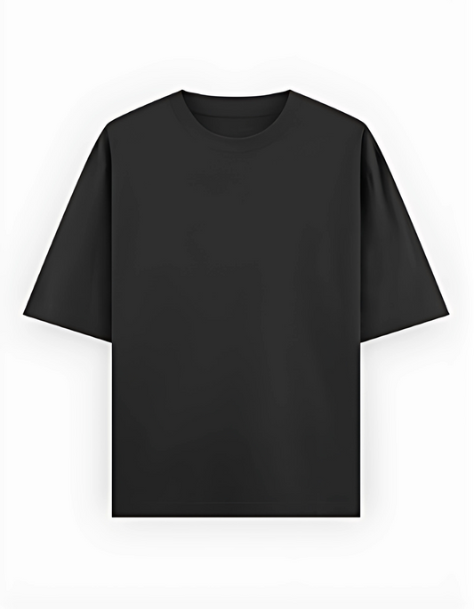 PETRAUX Signature Emblem Oversized Standard Crew T-Shirt Oversized Standard T-Shirt